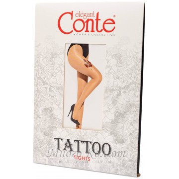 Колготки оптом Conte Tattoo Batterfly